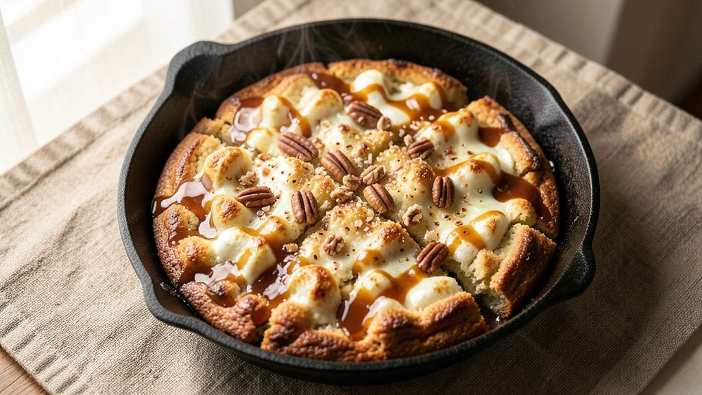 Chili's Cookie Skillet Recipe: Pecan-Studded Crunch With Molten Chocolate Heart