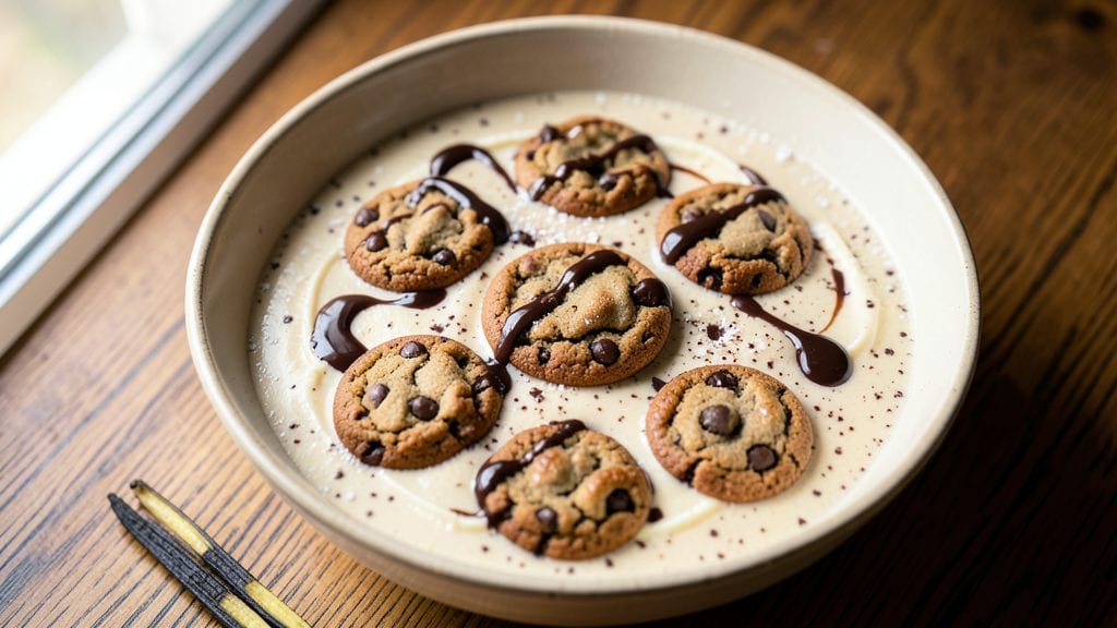 Cookie Soup Recipe: Crunchy Chocolate Bites in Warm Vanilla Broth