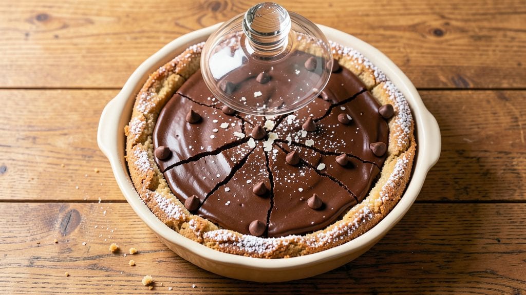 Cookie Tart Recipe: Crispy Galette Crust with Silky Chocolate Filling