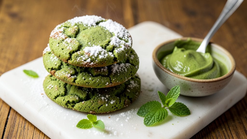 Green Cookies Recipe: Matcha Mint Magic with Crunchy Chocolate Chips