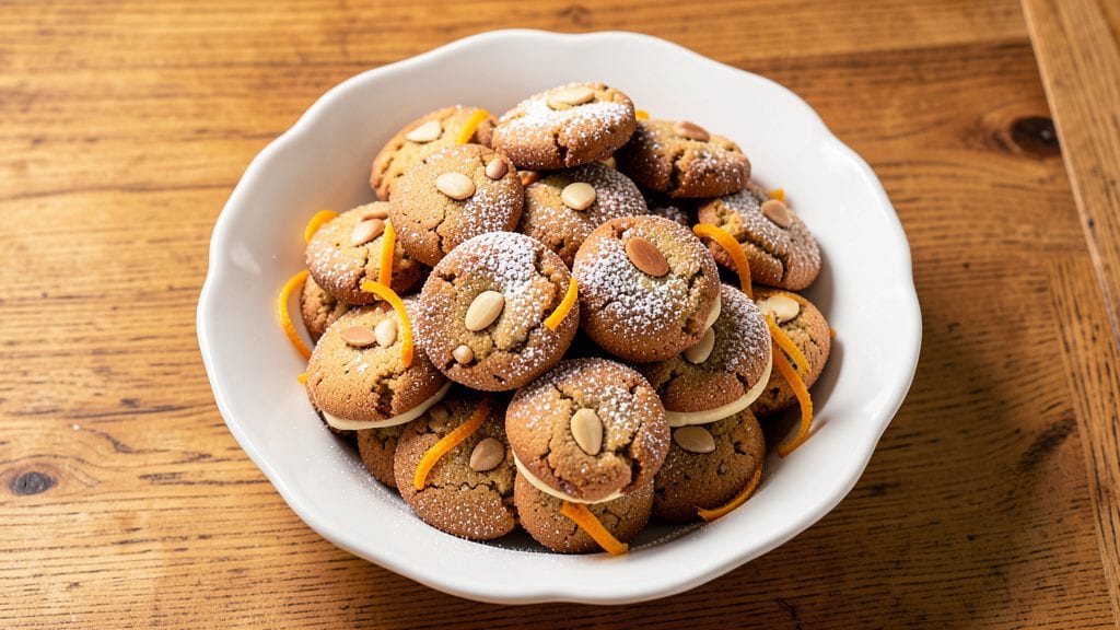 Portuguese Cookies Recipe: Cardamom-Kissed Crunch with Orange Zest