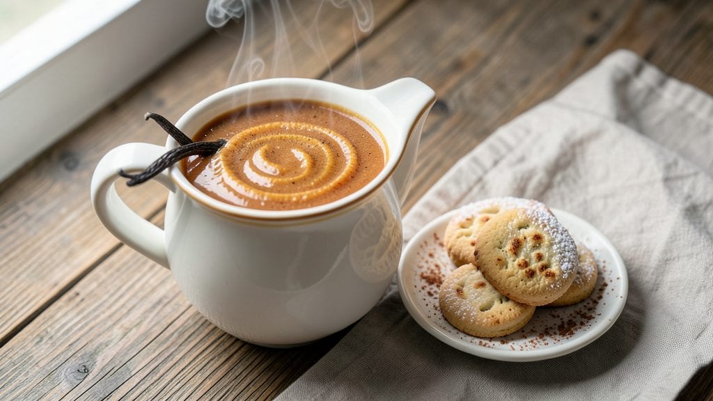 Tinys Milk and Cookies Recipe: Spiced Vanilla Bean Infusion With Crunchy Chocolate Chips
